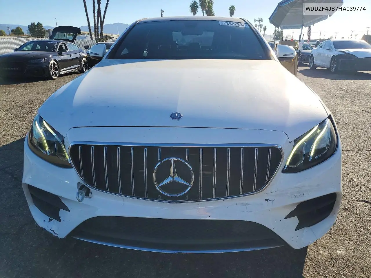 2017 MERCEDES E-KLASSE VIN WDDZF4JB7HA039774 — фото 5