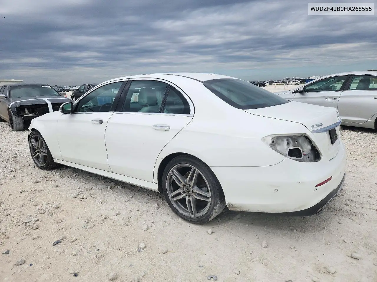 2017 MERCEDES E-KLASSE VIN WDDZF4JB0HA268555 — фото 2