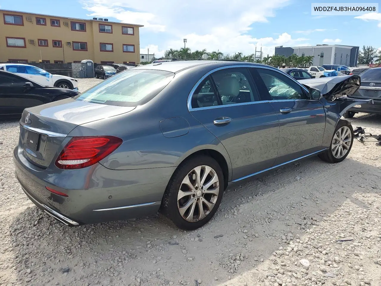 2017 MERCEDES E-KLASSE VIN WDDZF4JB3HA096408 — фото 3