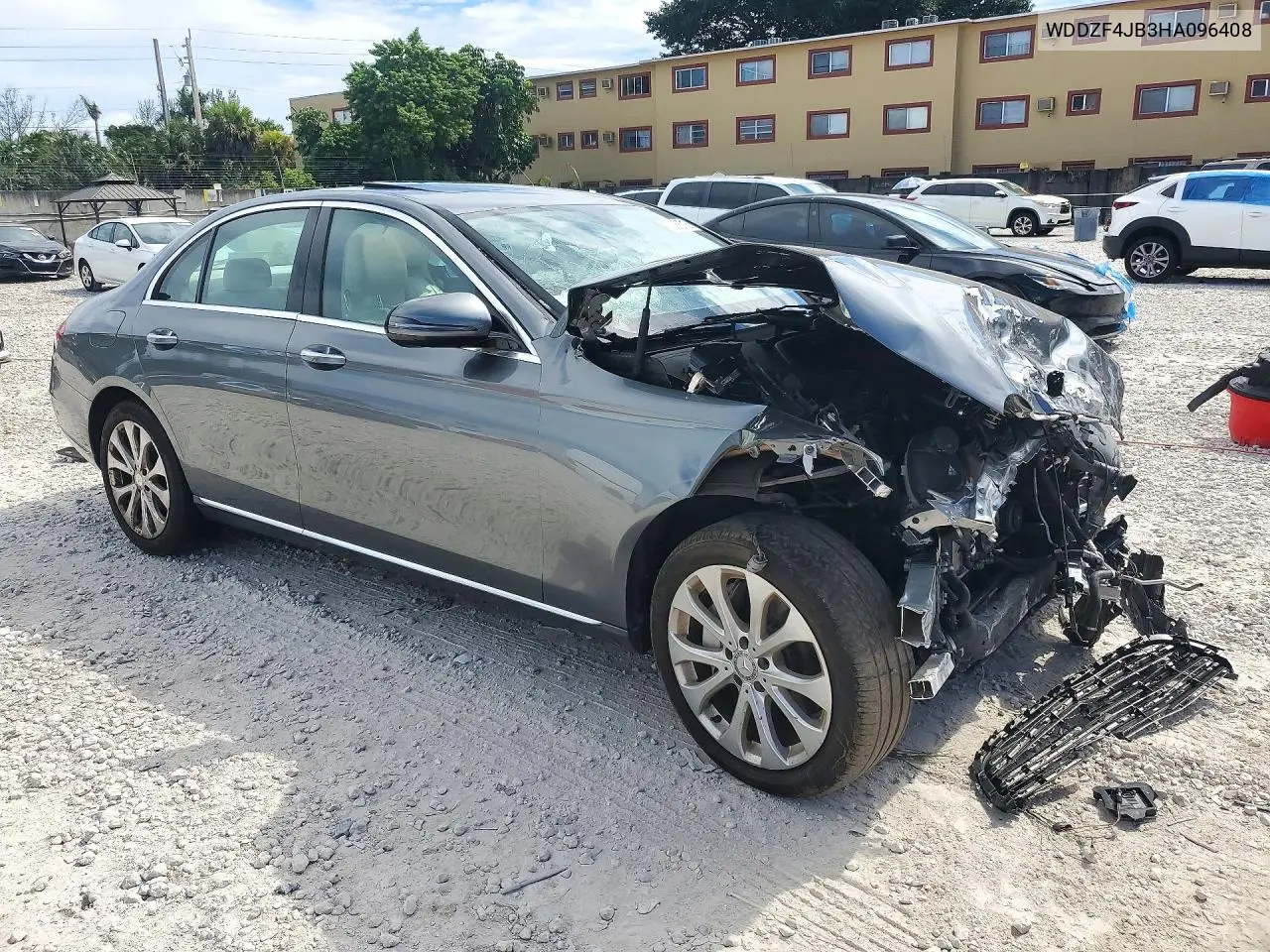 2017 MERCEDES E-KLASSE VIN WDDZF4JB3HA096408 — фото 4