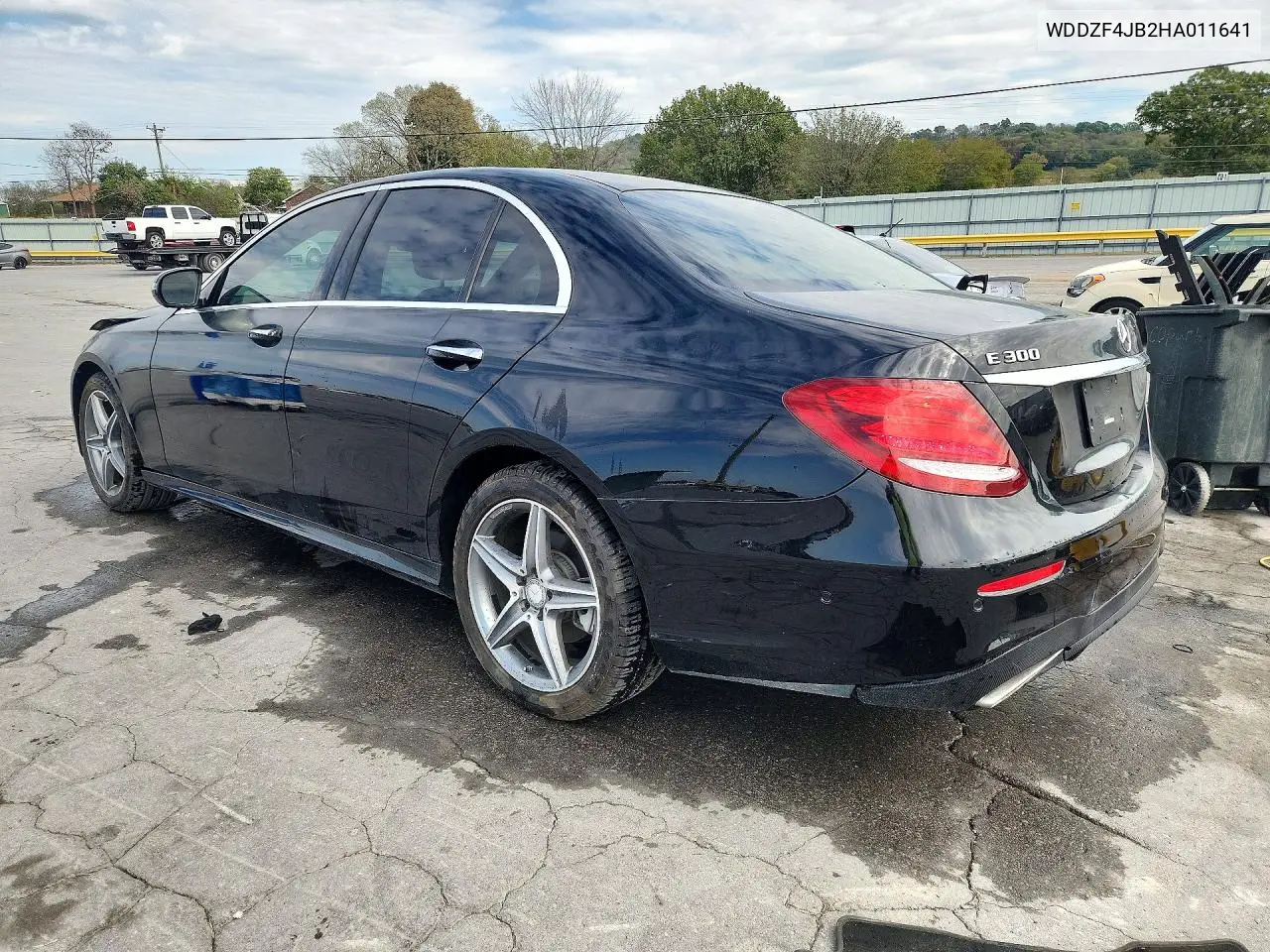 2017 MERCEDES E-KLASSE VIN WDDZF4JB2HA011641 — фото 2