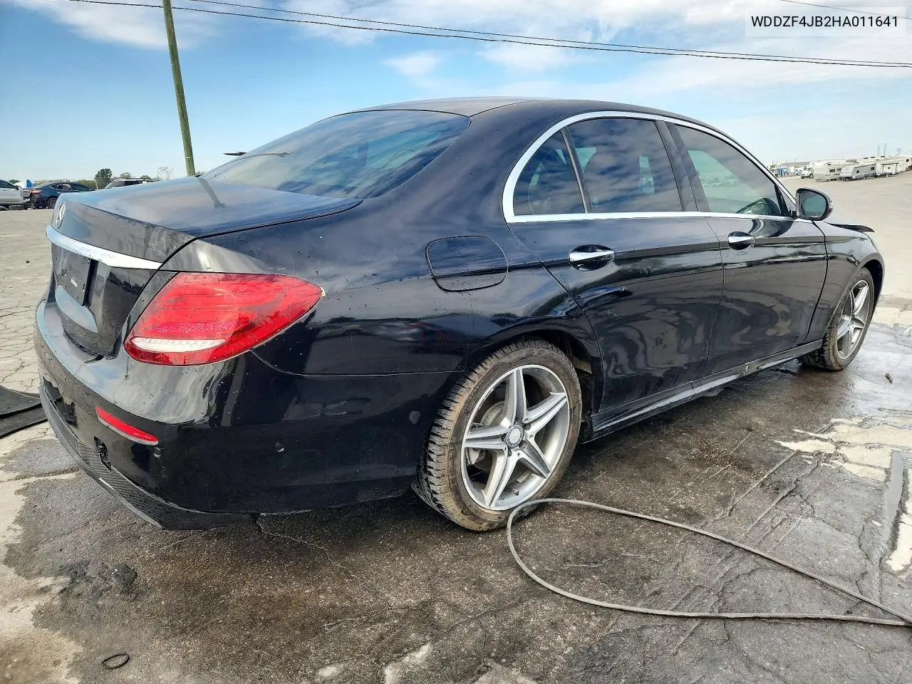 2017 MERCEDES E-KLASSE VIN WDDZF4JB2HA011641 — фото 3