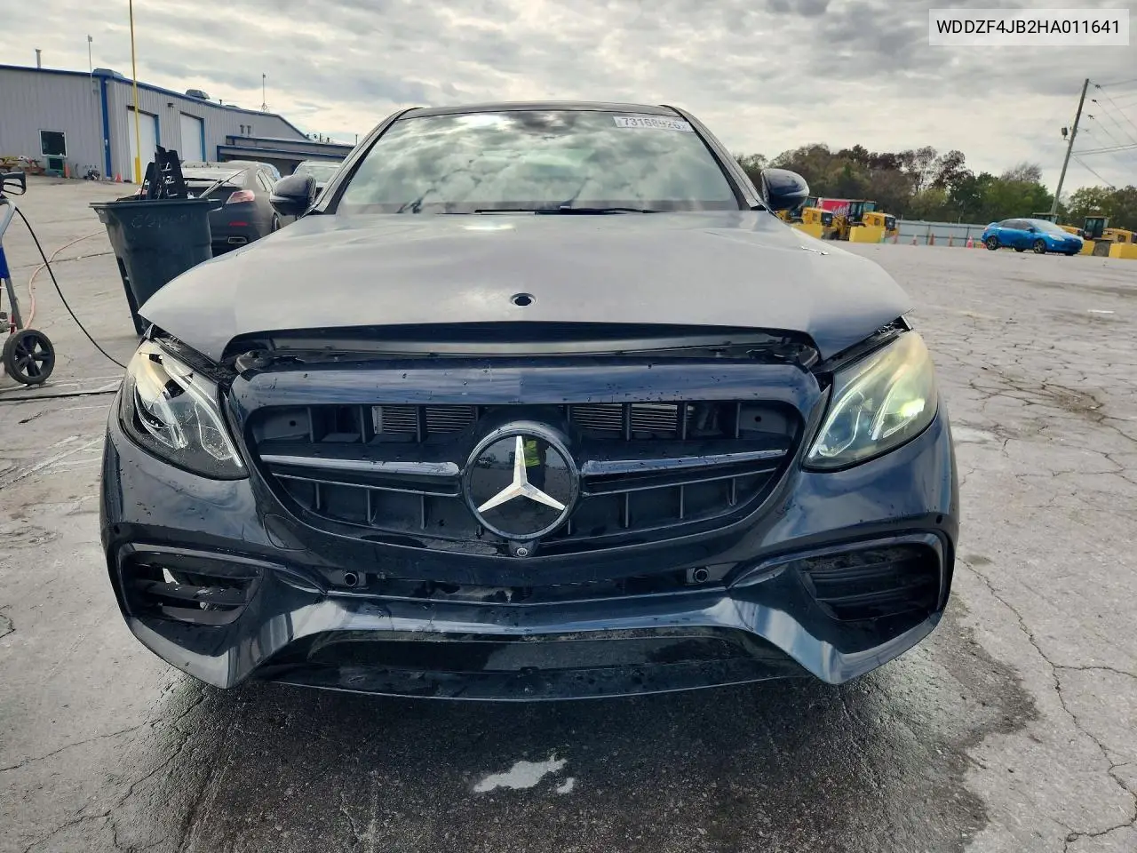 2017 MERCEDES E-KLASSE VIN WDDZF4JB2HA011641 — фото 5