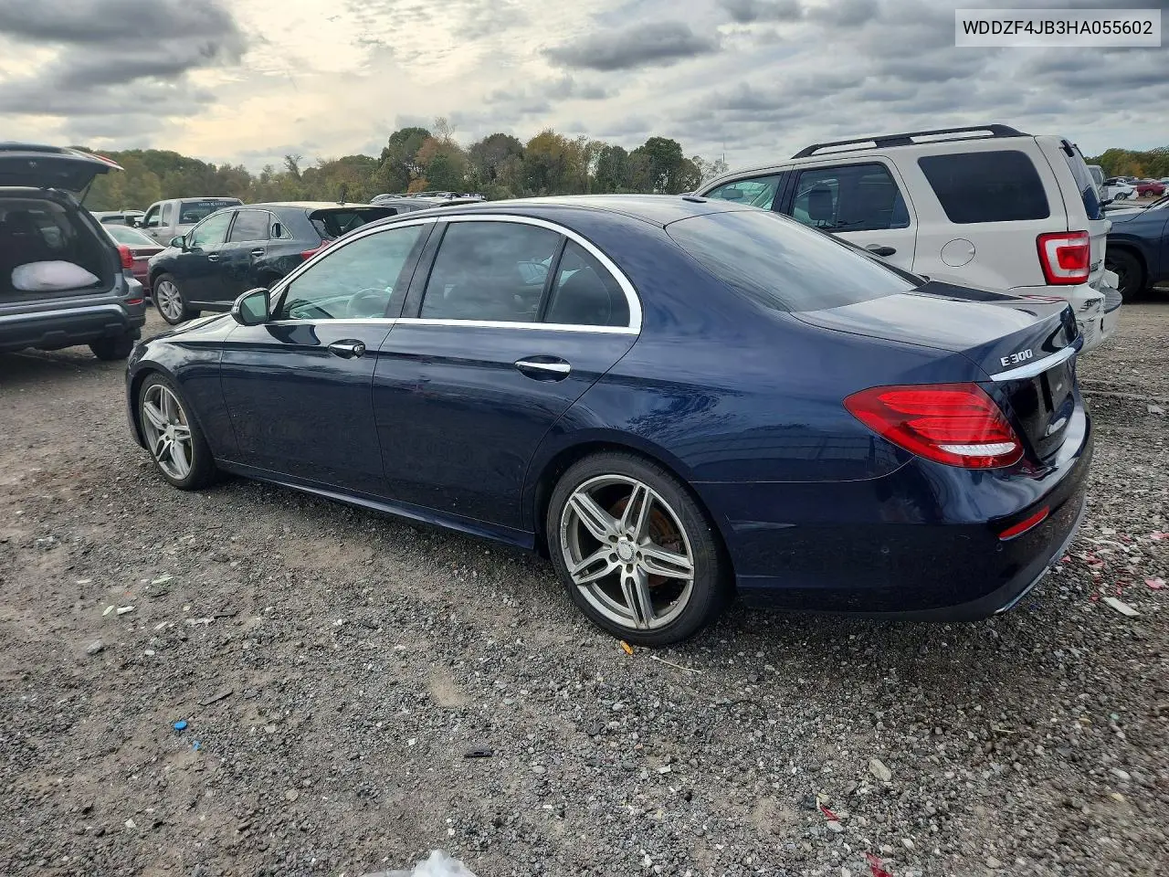 2017 MERCEDES E-KLASSE VIN WDDZF4JB3HA055602 — фото 2