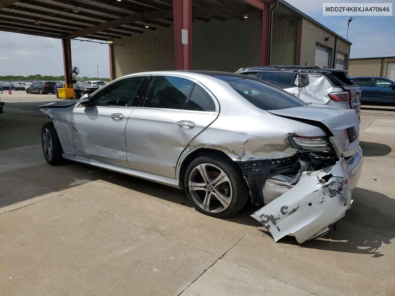 2018 MERCEDES E-KLASSE VIN WDDZF4KBXJA470646 — фото 2