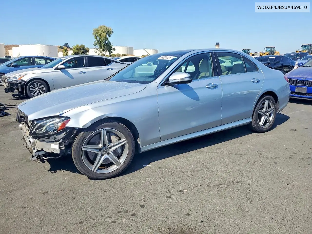 MERCEDES E-KLASSE 2018, VIN WDDZF4JB2JA469010