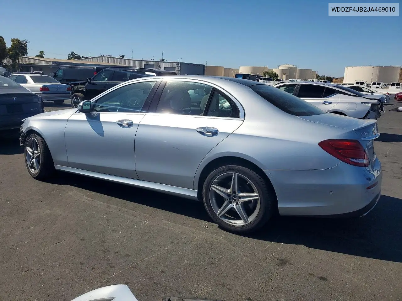 2018 MERCEDES E-KLASSE VIN WDDZF4JB2JA469010 — фото 2