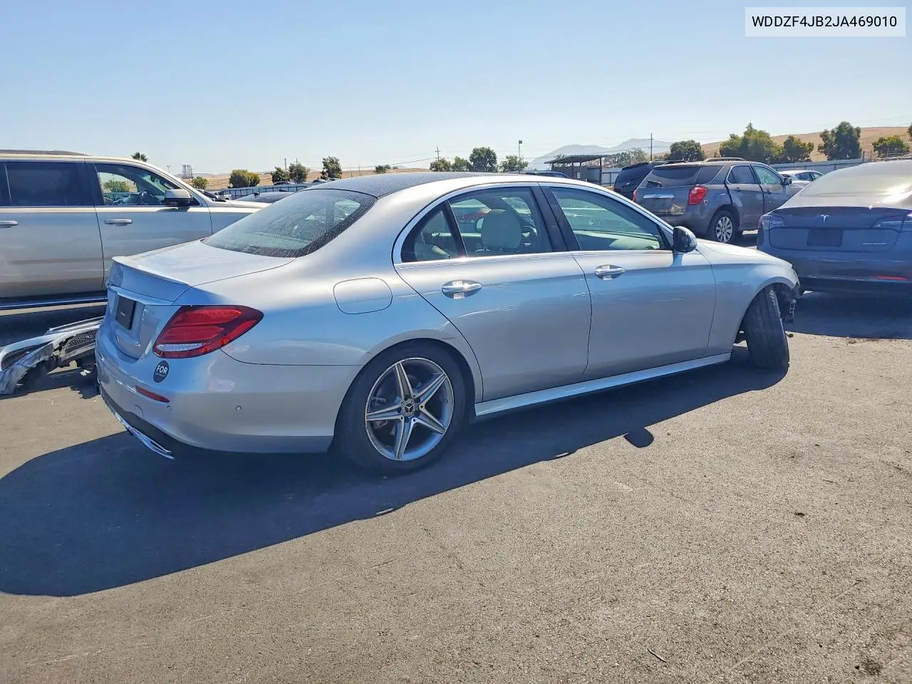 2018 MERCEDES E-KLASSE VIN WDDZF4JB2JA469010 — фото 3