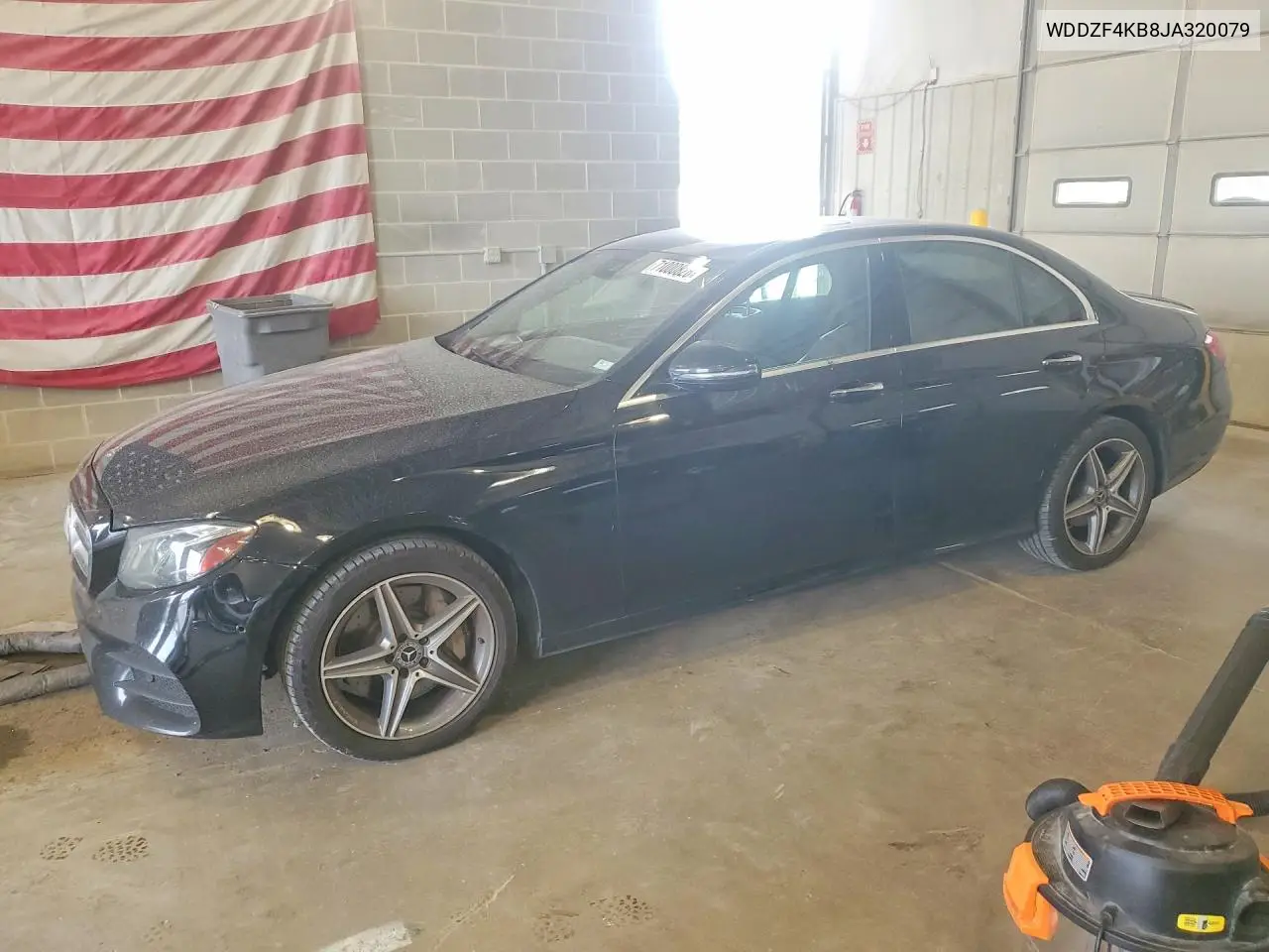 MERCEDES E-KLASSE 2018, VIN WDDZF4KB8JA320079