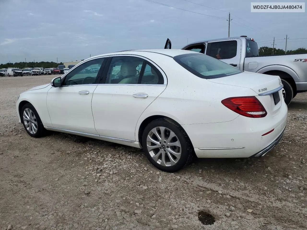 2018 MERCEDES E-KLASSE VIN WDDZF4JB0JA480474 — фото 2