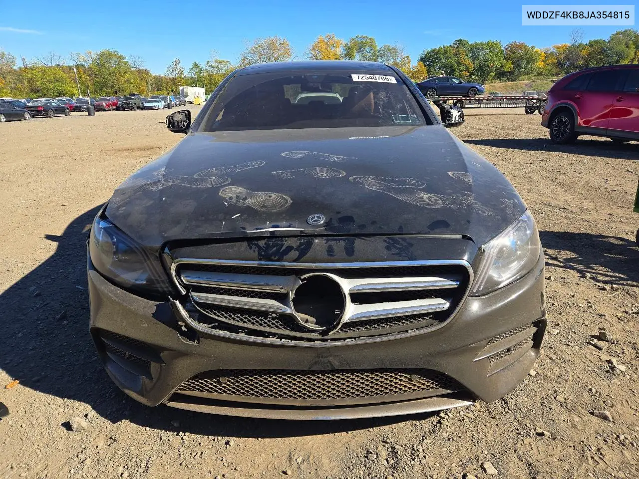 2018 MERCEDES E-KLASSE VIN WDDZF4KB8JA354815 — фото 5