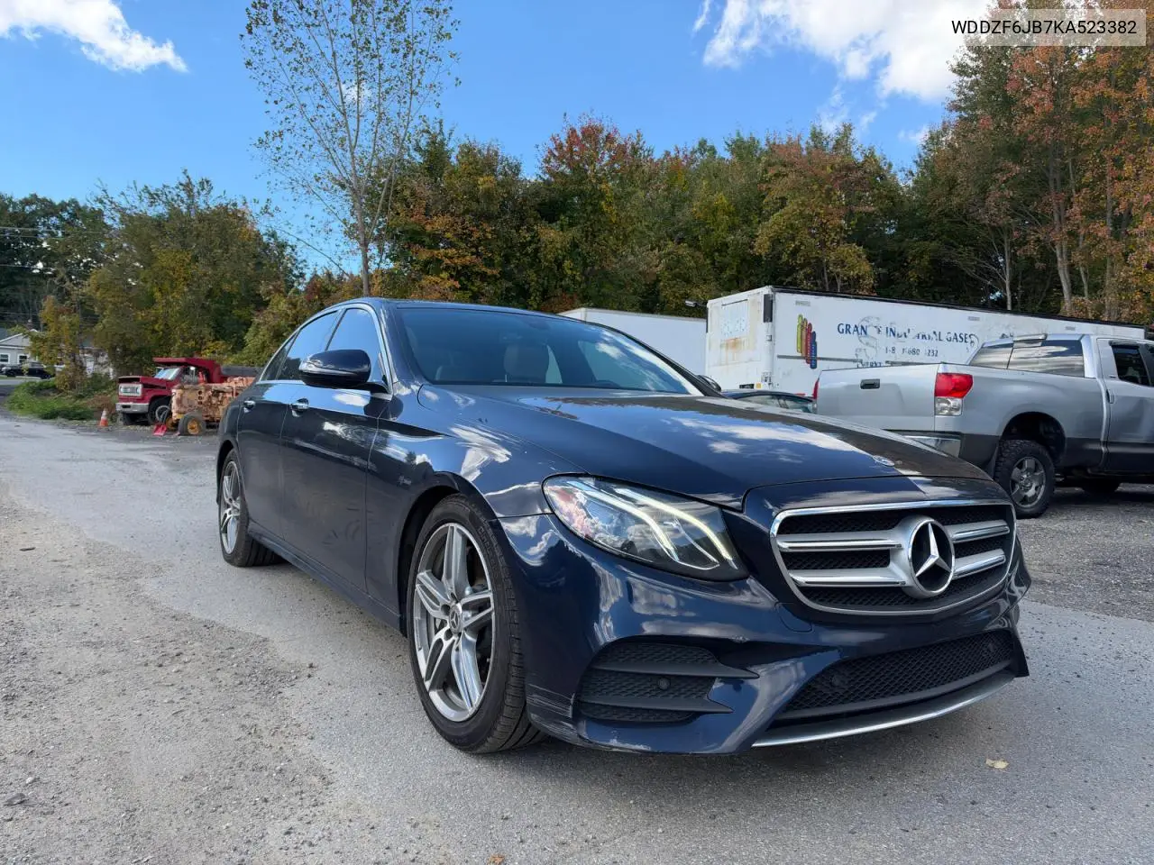 MERCEDES E-KLASSE 2019, VIN WDDZF6JB7KA523382