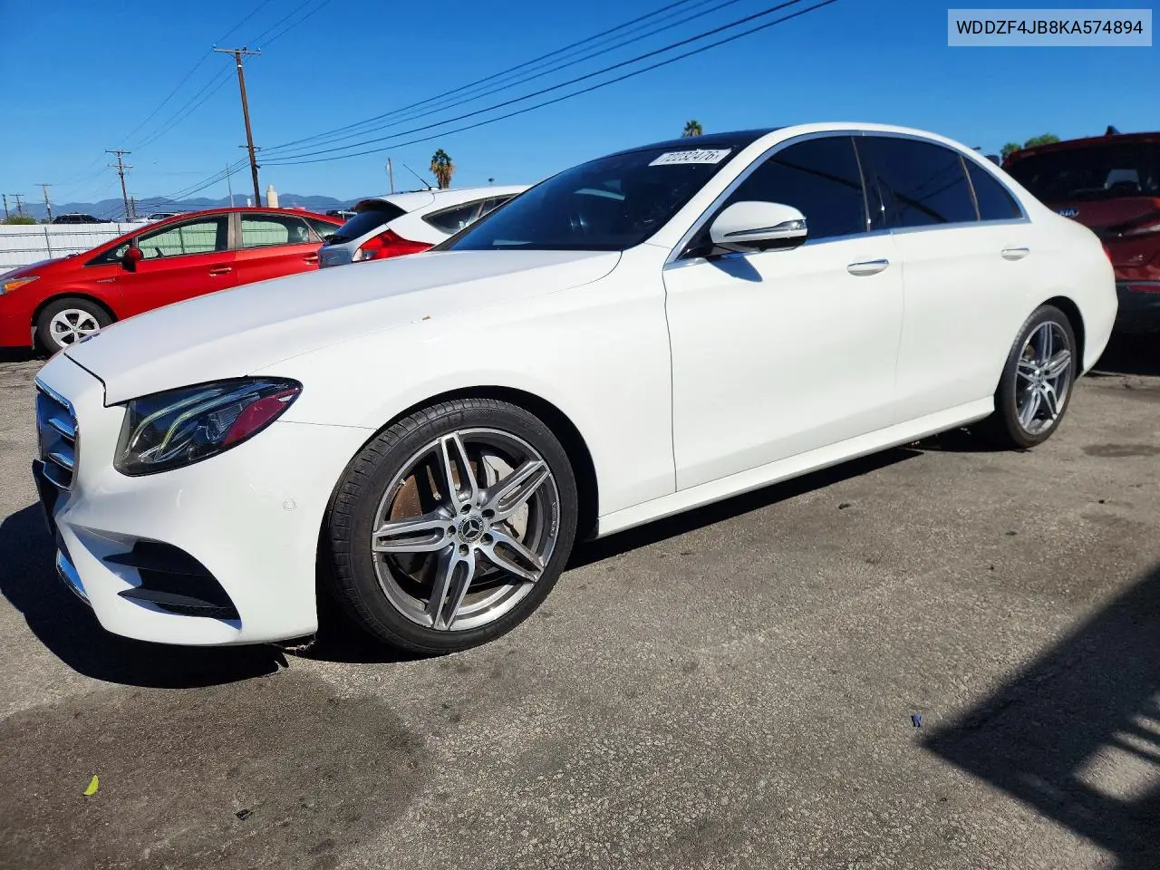 MERCEDES E-KLASSE 2019, VIN WDDZF4JB8KA574894