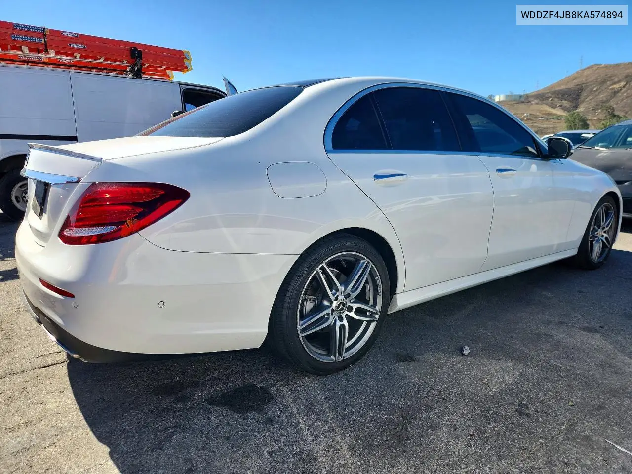 2019 MERCEDES E-KLASSE VIN WDDZF4JB8KA574894 — фото 3