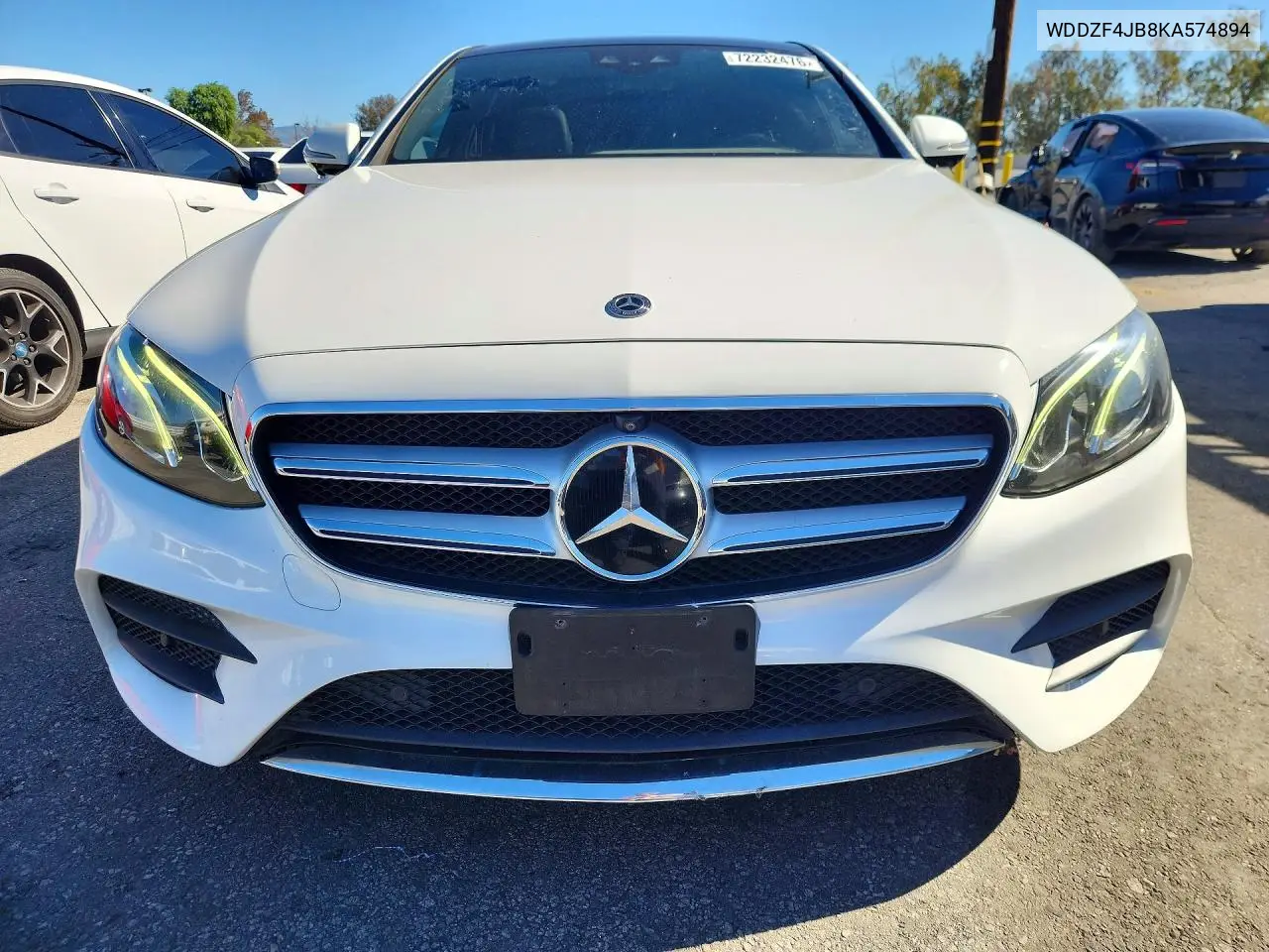 2019 MERCEDES E-KLASSE VIN WDDZF4JB8KA574894 — фото 5