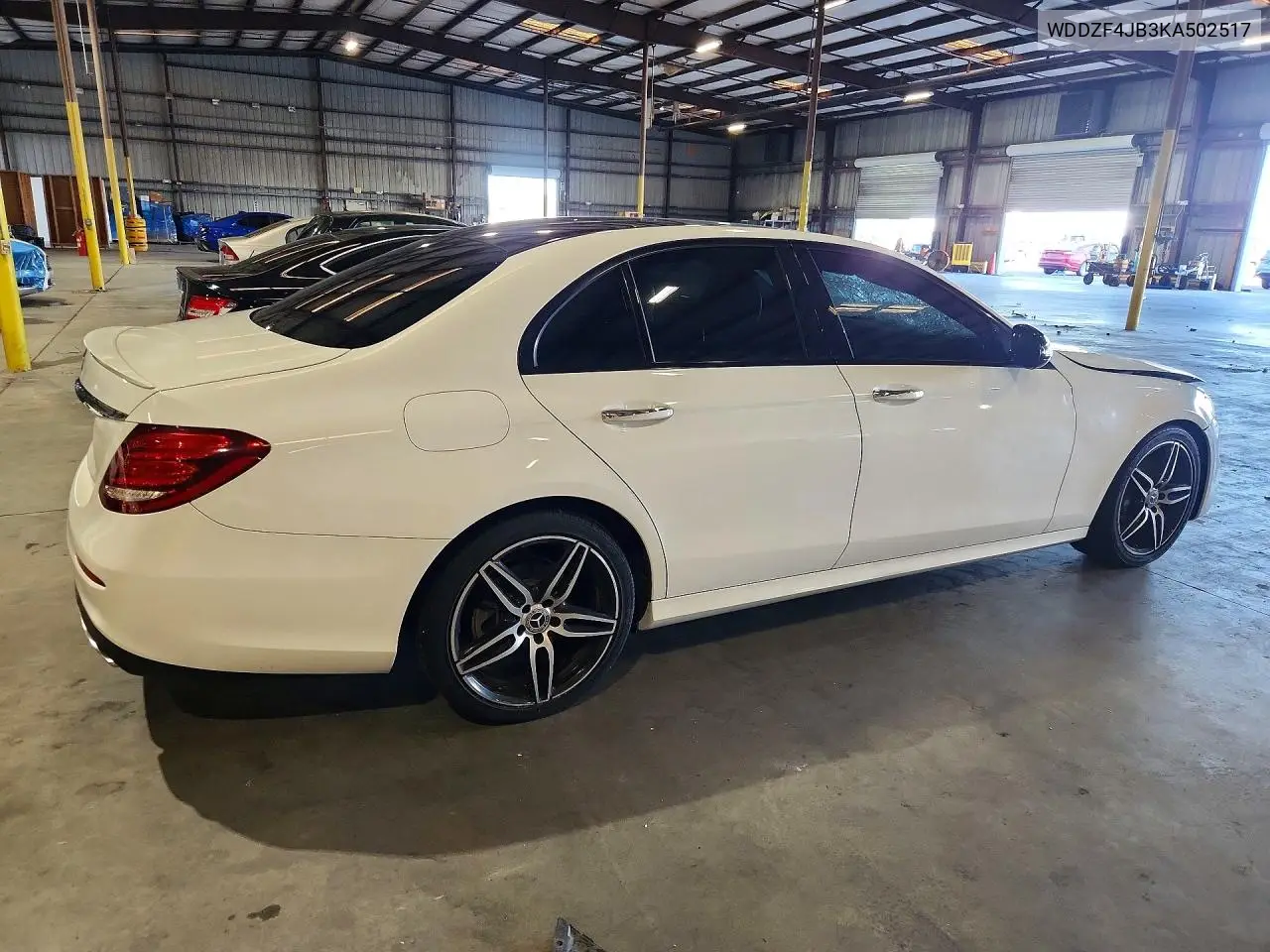 2019 MERCEDES E-KLASSE VIN WDDZF4JB3KA502517 — фото 3