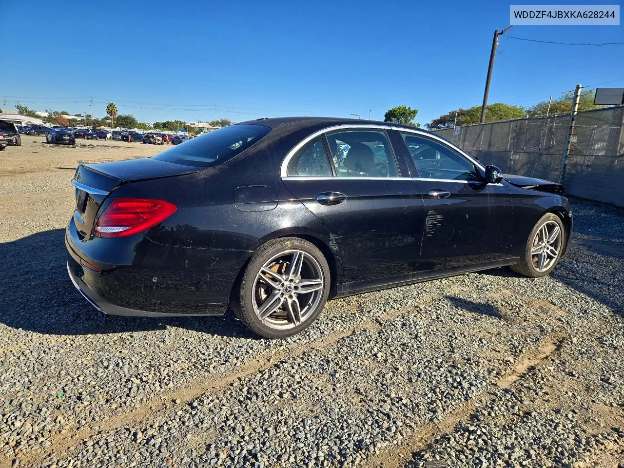 2019 MERCEDES E-KLASSE VIN WDDZF4JBXKA628244 — фото 3
