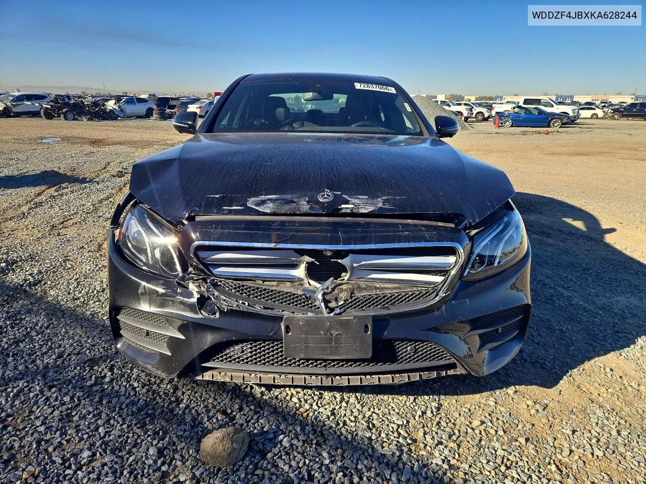 2019 MERCEDES E-KLASSE VIN WDDZF4JBXKA628244 — фото 5
