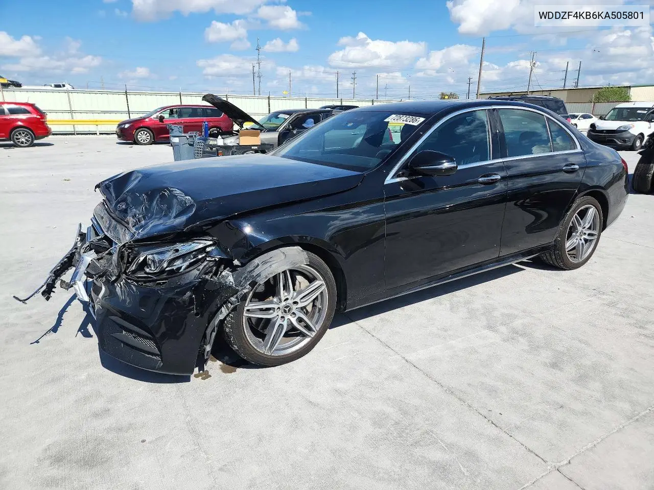 MERCEDES E-KLASSE 2019, VIN WDDZF4KB6KA505801