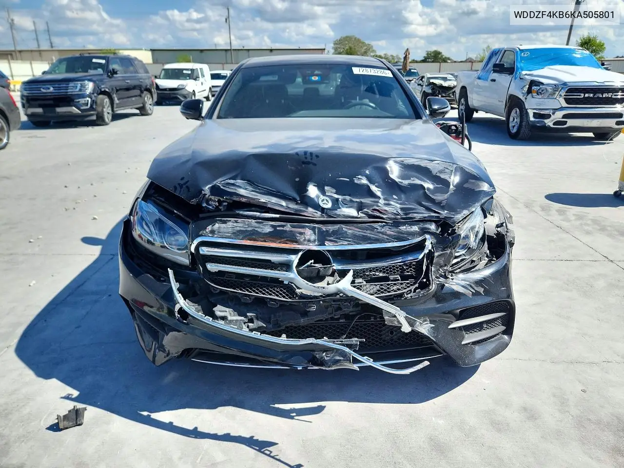 2019 MERCEDES E-KLASSE VIN WDDZF4KB6KA505801 — фото 5