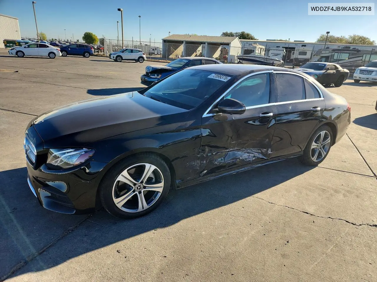 MERCEDES E-KLASSE 2019, VIN WDDZF4JB9KA532718