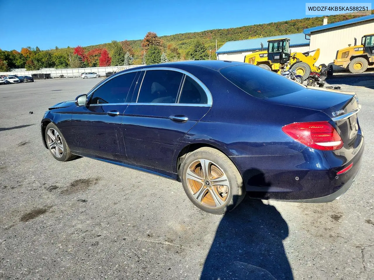 2019 MERCEDES E-KLASSE VIN WDDZF4KB5KA588251 — фото 2