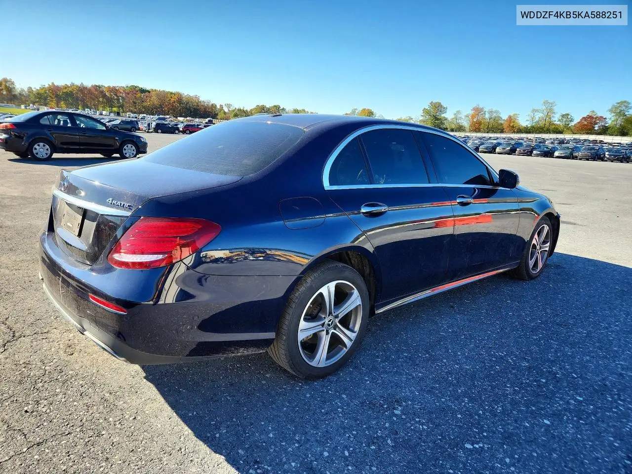 2019 MERCEDES E-KLASSE VIN WDDZF4KB5KA588251 — фото 3