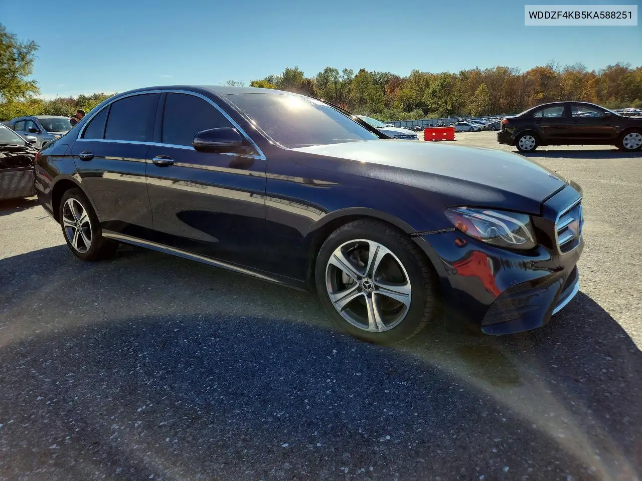 2019 MERCEDES E-KLASSE VIN WDDZF4KB5KA588251 — фото 4