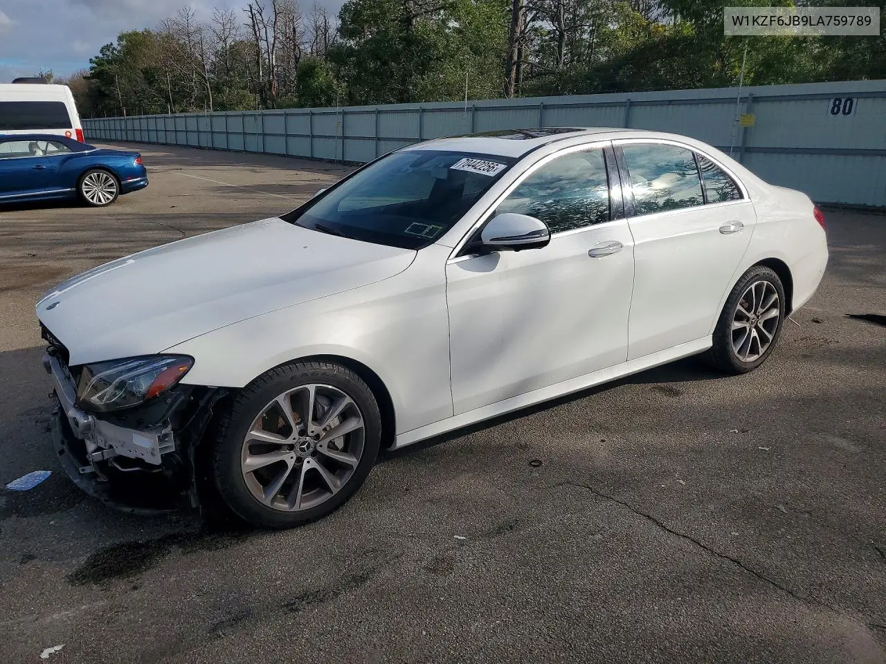 MERCEDES E-KLASSE 2020, VIN W1KZF6JB9LA759789