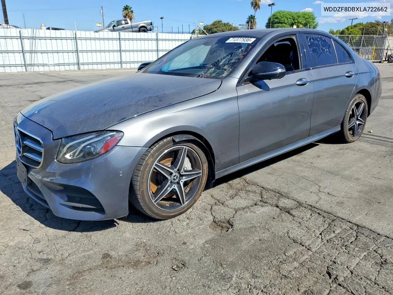 MERCEDES E-KLASSE 2020, VIN WDDZF8DBXLA722662