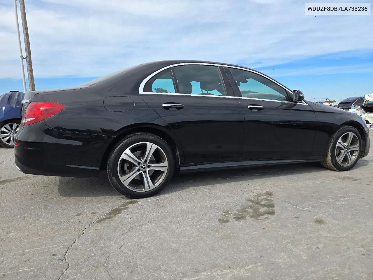 2020 MERCEDES E-KLASSE VIN WDDZF8DB7LA738236 — фото 3