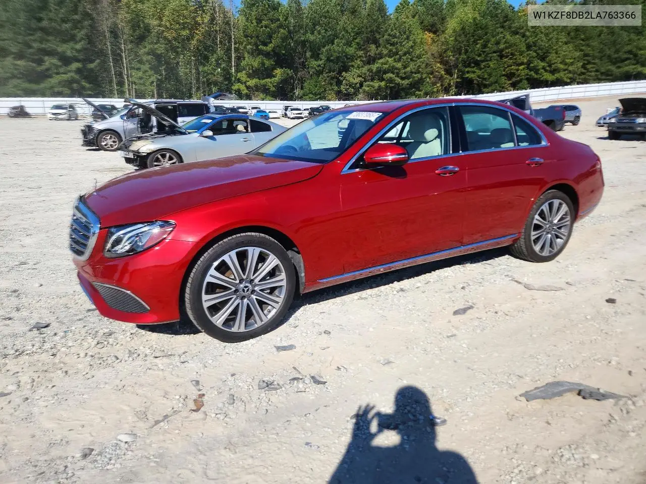 MERCEDES E-KLASSE 2020, VIN W1KZF8DB2LA763366