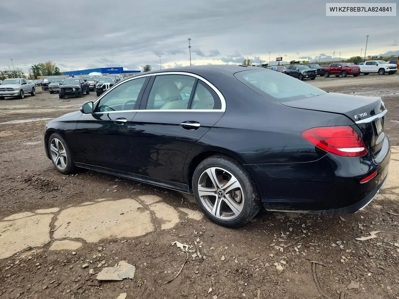 2020 MERCEDES E-KLASSE VIN W1KZF8EB7LA824841 — фото 2