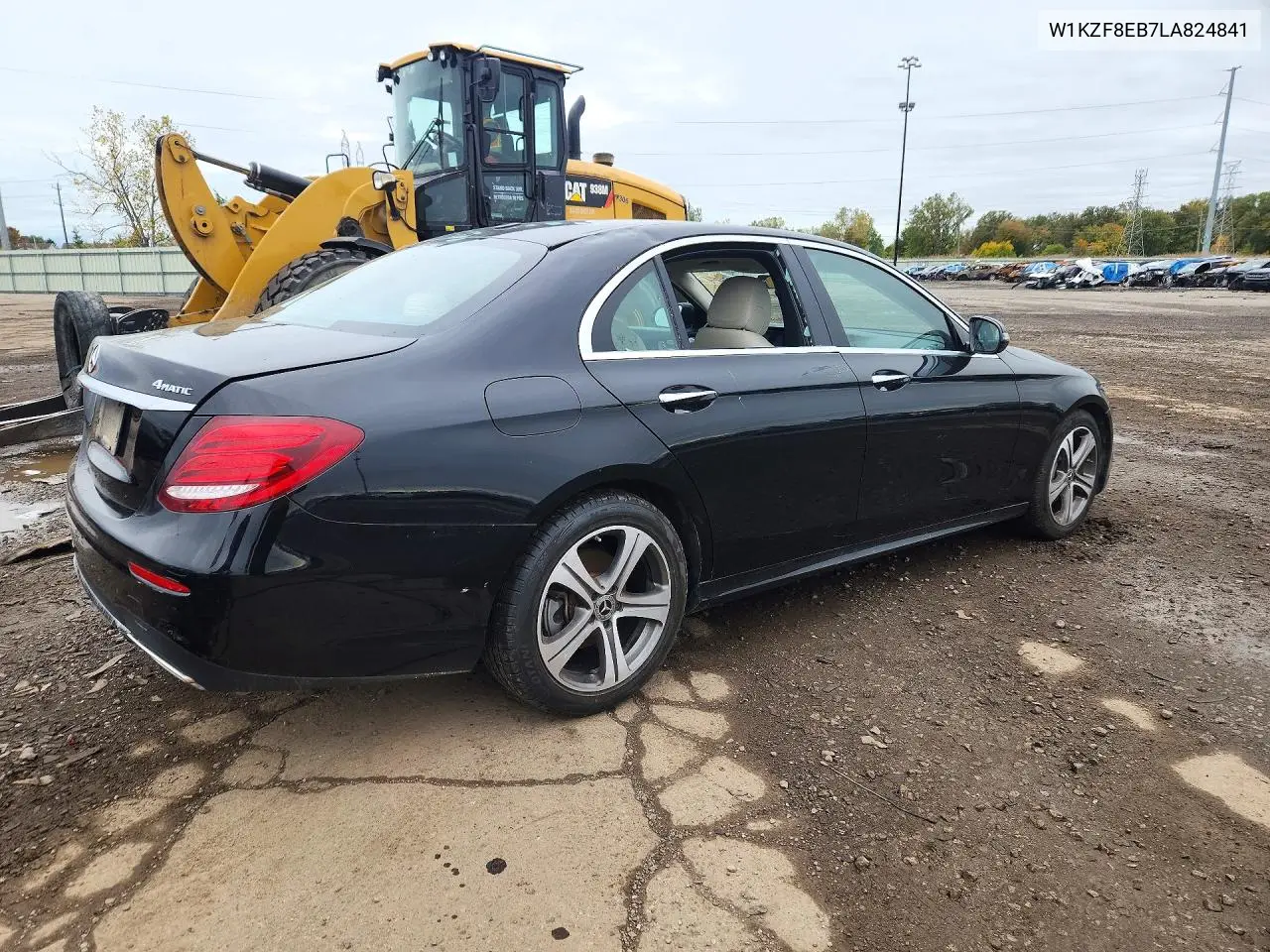 2020 MERCEDES E-KLASSE VIN W1KZF8EB7LA824841 — фото 3