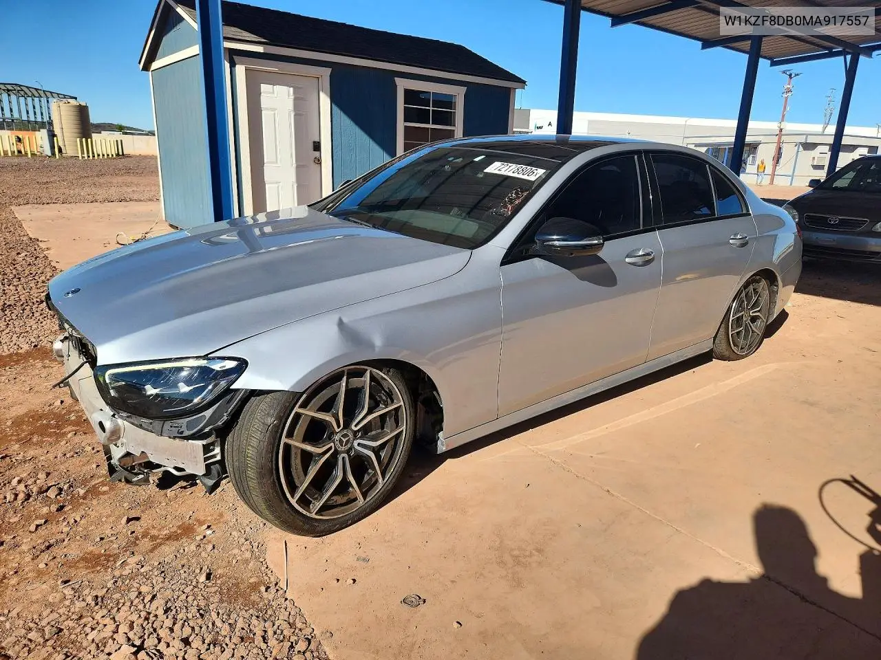 MERCEDES E-KLASSE 2021, VIN W1KZF8DB0MA917557