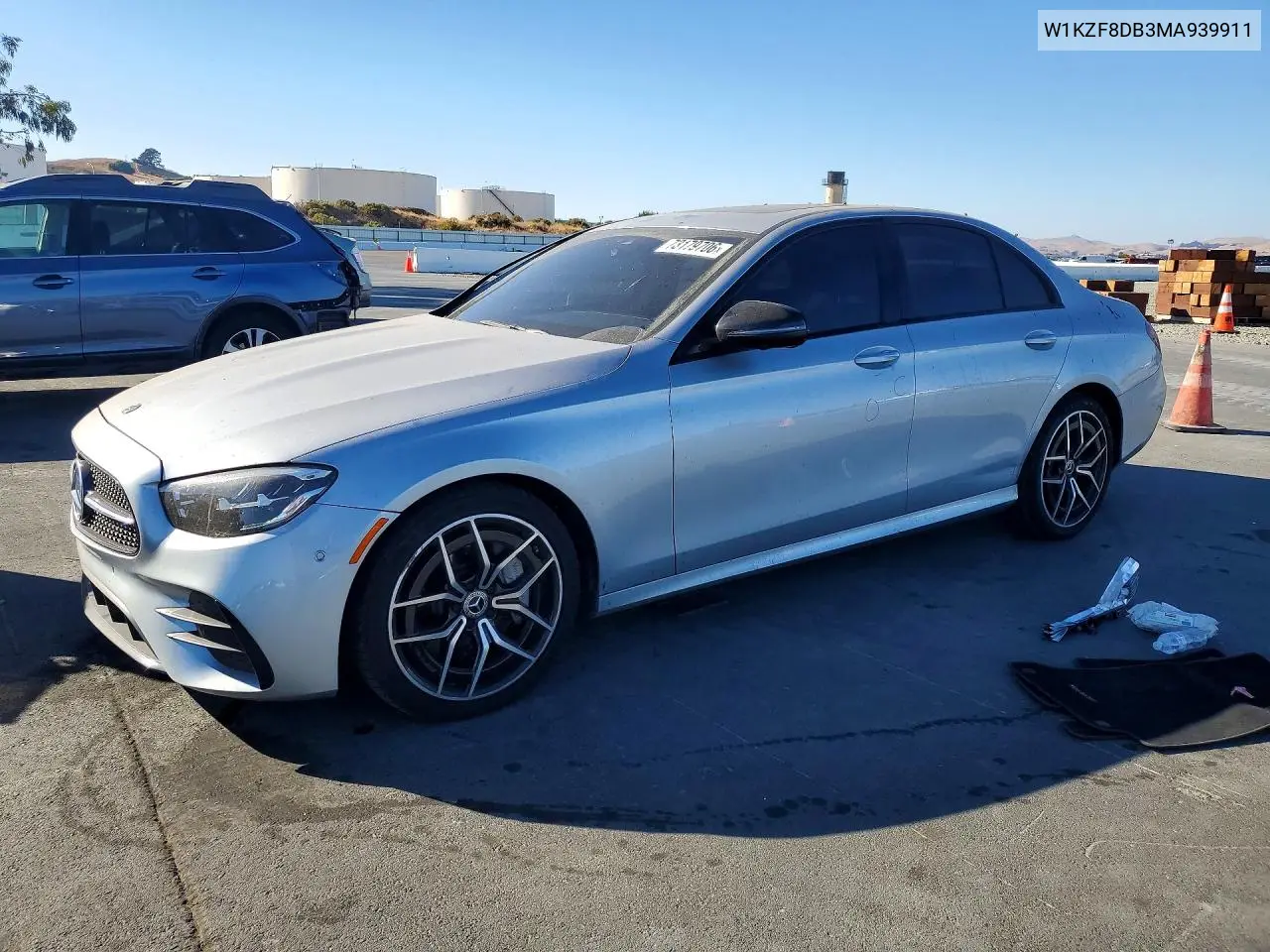MERCEDES E-KLASSE 2021, VIN W1KZF8DB3MA939911