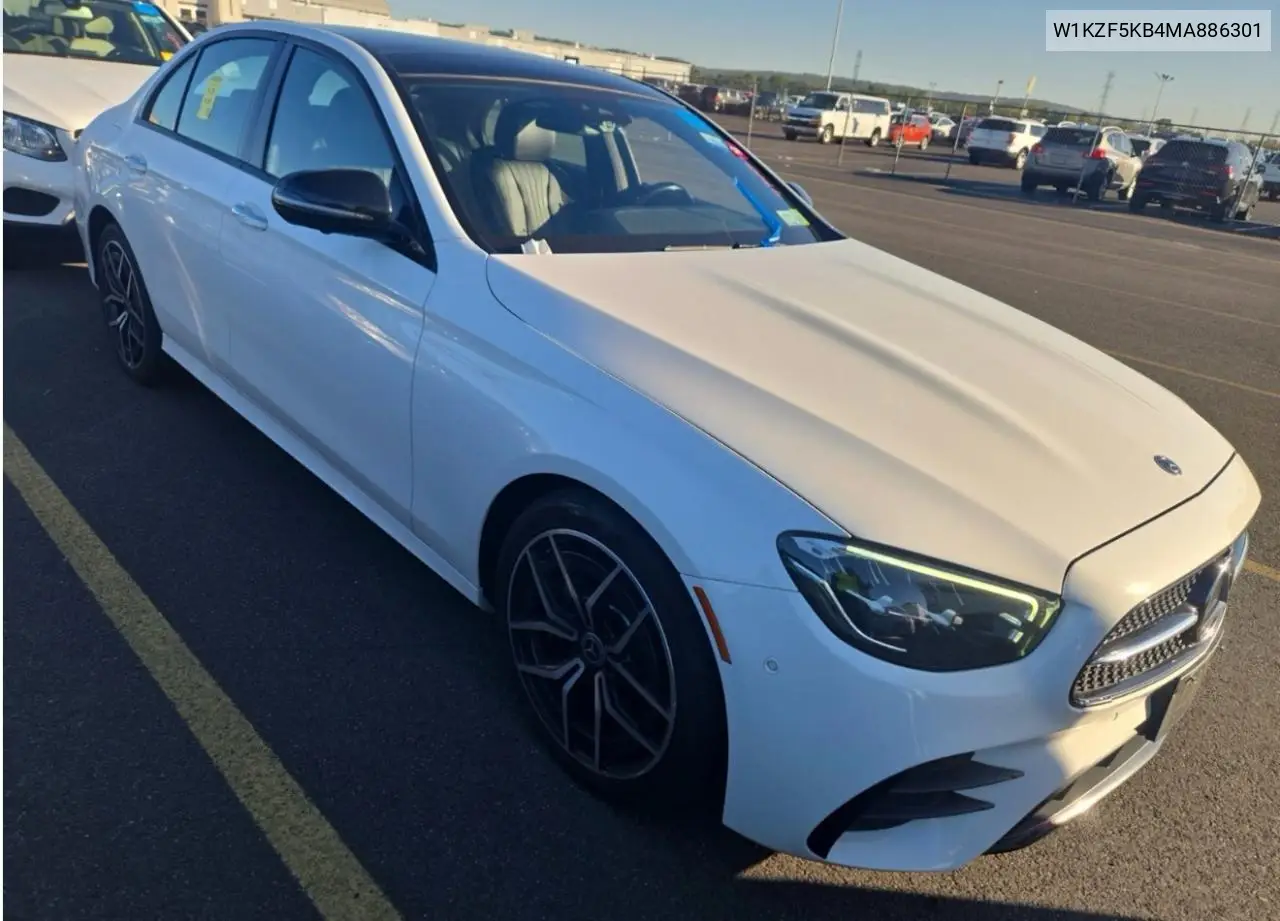 MERCEDES E-KLASSE 2021, VIN W1KZF5KB4MA886301