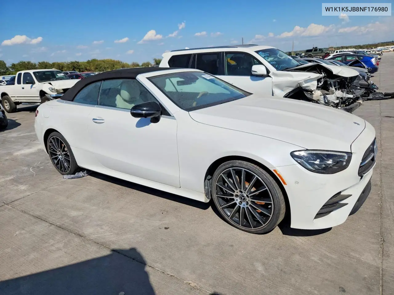 2022 MERCEDES E-KLASSE VIN W1K1K5JB0NF174639 — фото 4