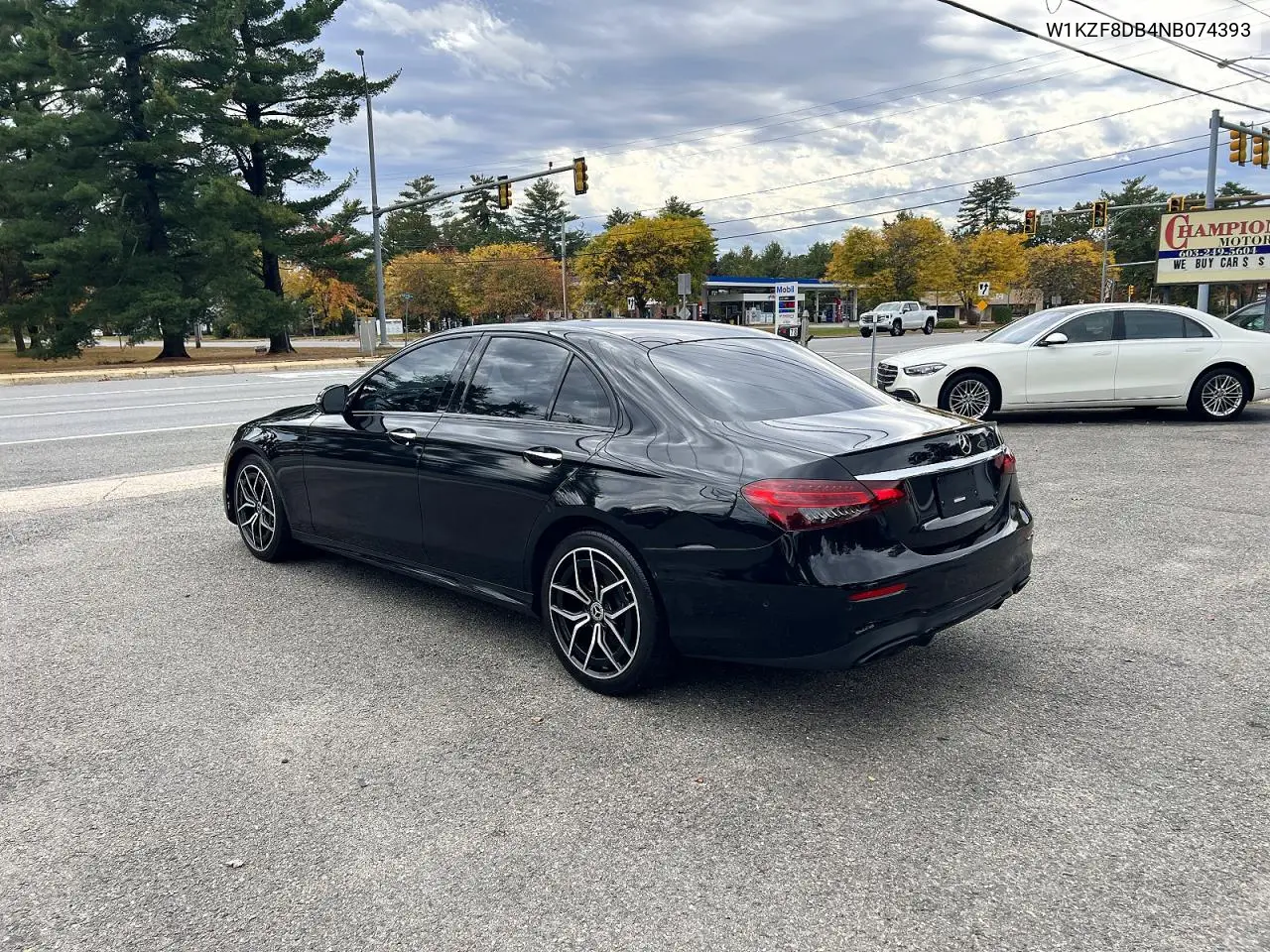 2022 MERCEDES E-KLASSE VIN W1KZF8DB4NB074393 — фото 3