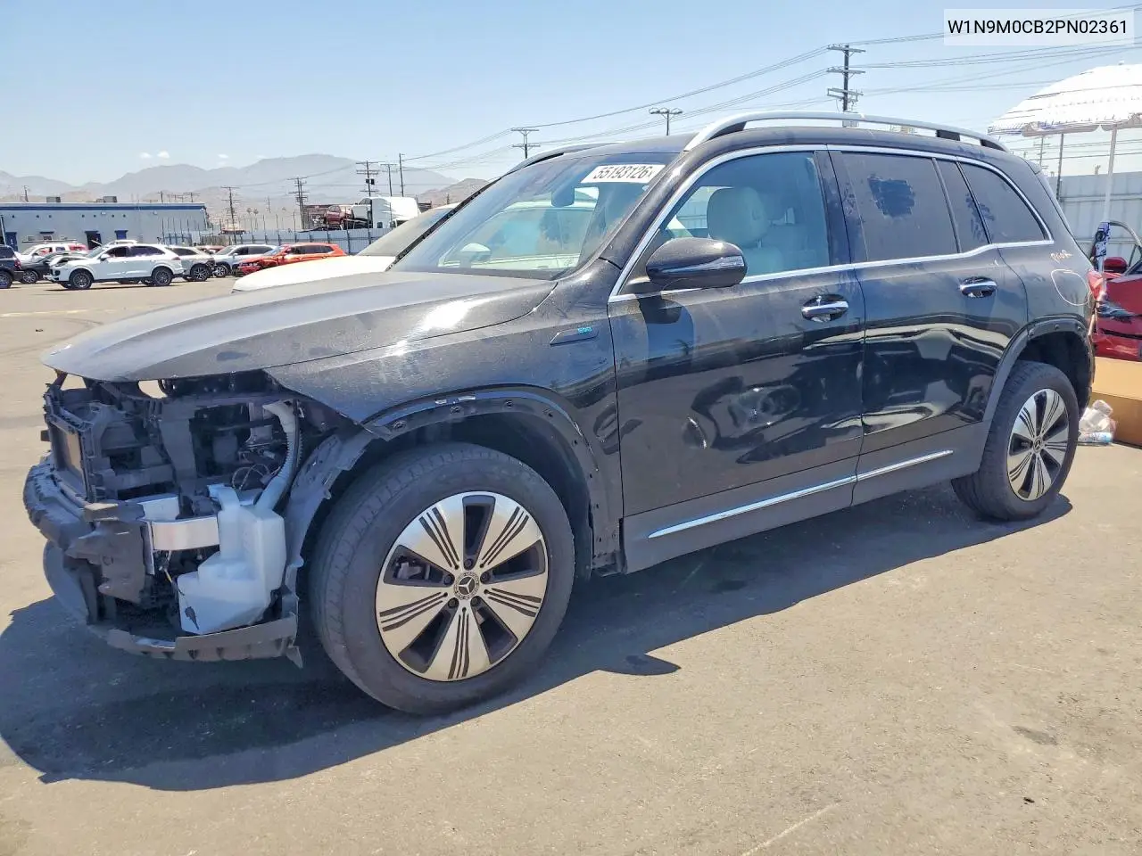 MERCEDES EQB 2023, VIN W1N9M0CB2PN023617