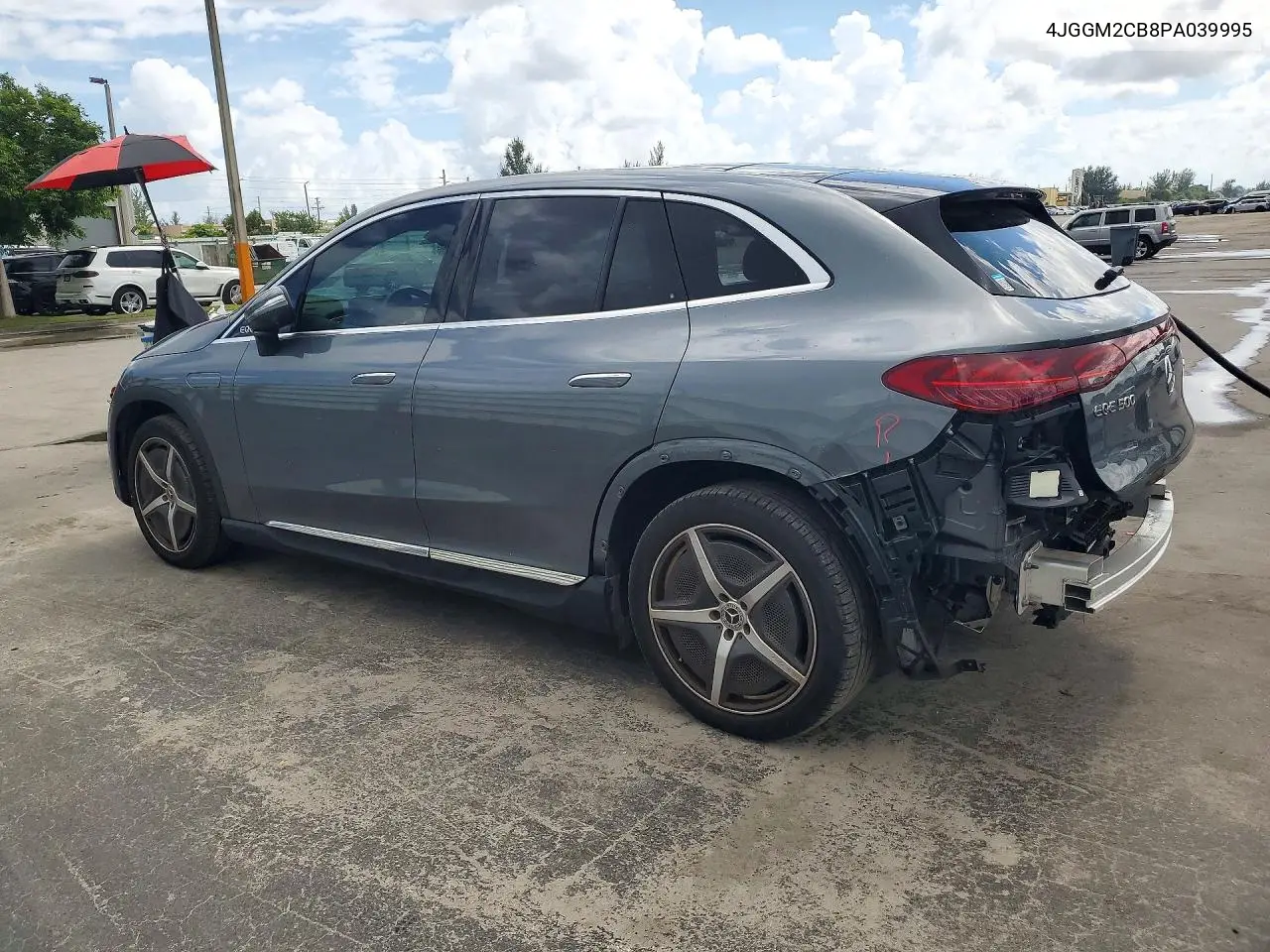 2023 MERCEDES EQE VIN 4JGGM2CB8PA039995 — фото 2