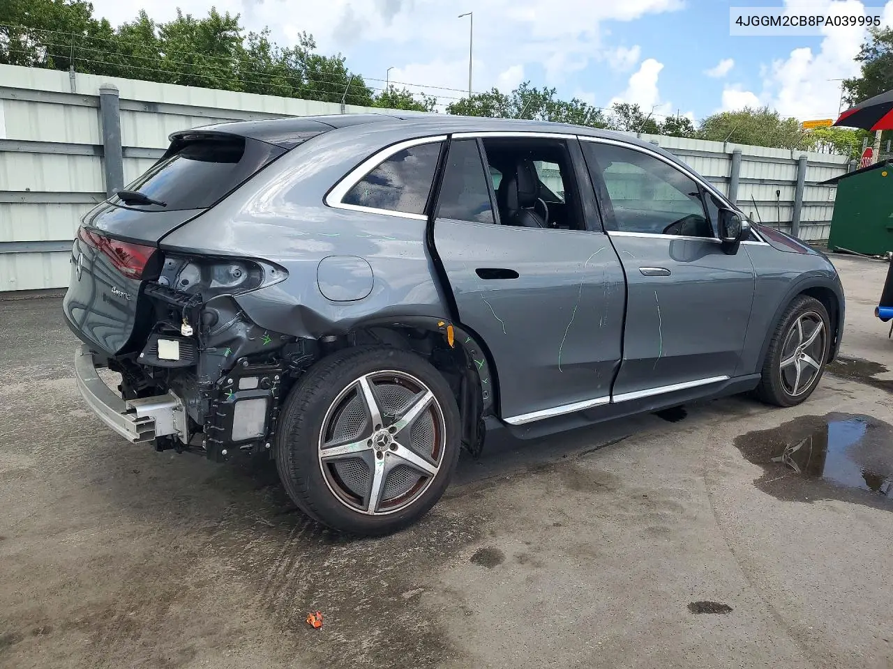 2023 MERCEDES EQE VIN 4JGGM2CB8PA039995 — фото 3