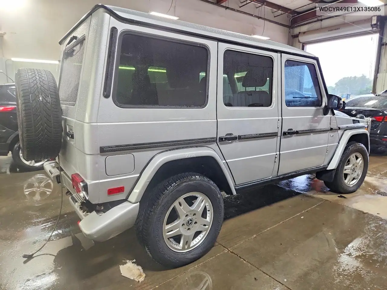 2003 MERCEDES G-KLASSE VIN WDCYR49E13X135086 — фото 3