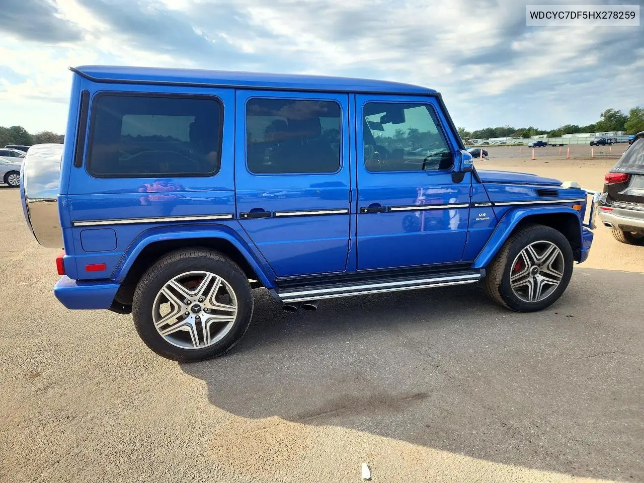 2017 MERCEDES G-KLASSE VIN WDCYC7DF5HX278259 — фото 3