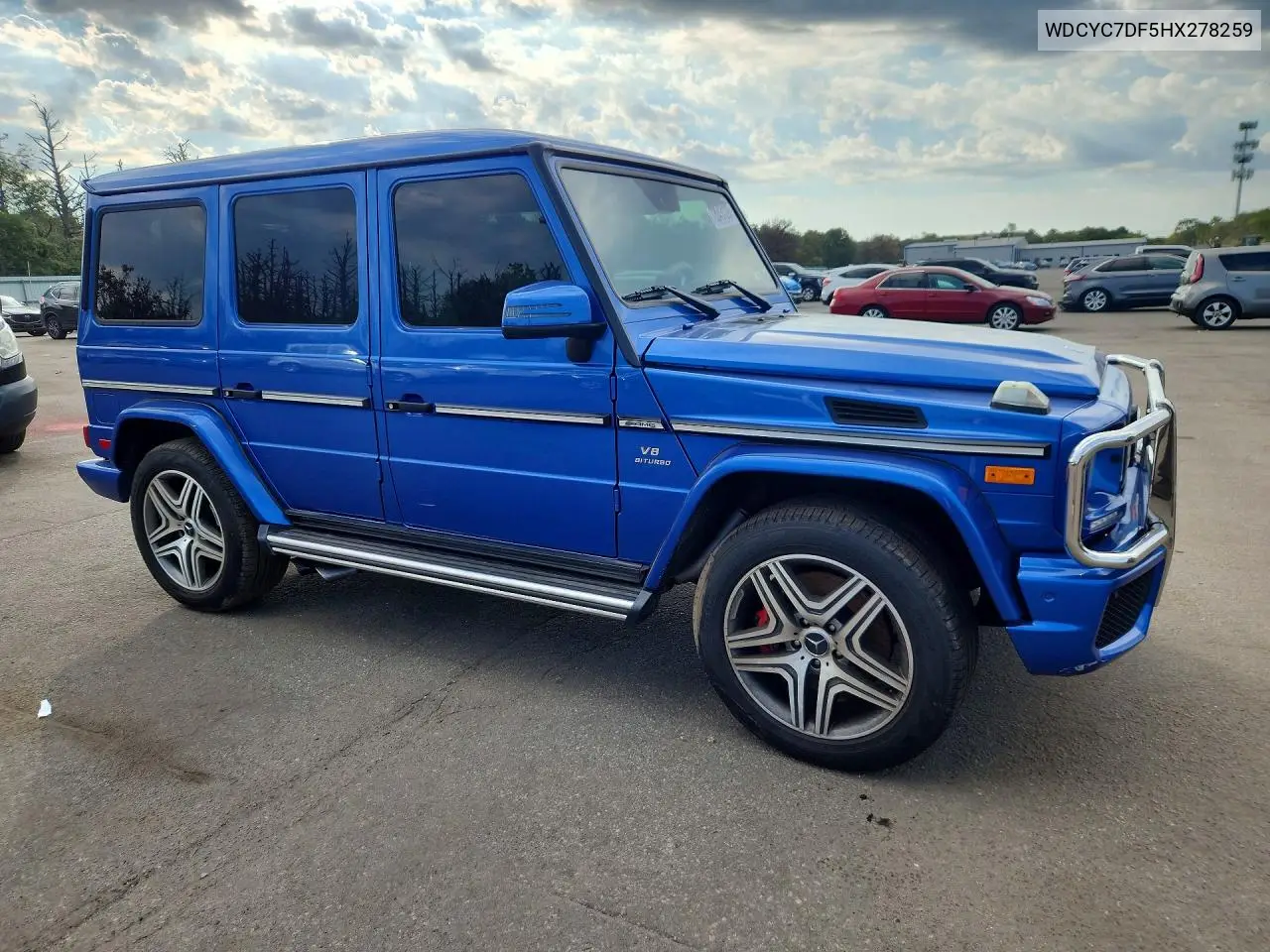 2017 MERCEDES G-KLASSE VIN WDCYC7DF5HX278259 — фото 4