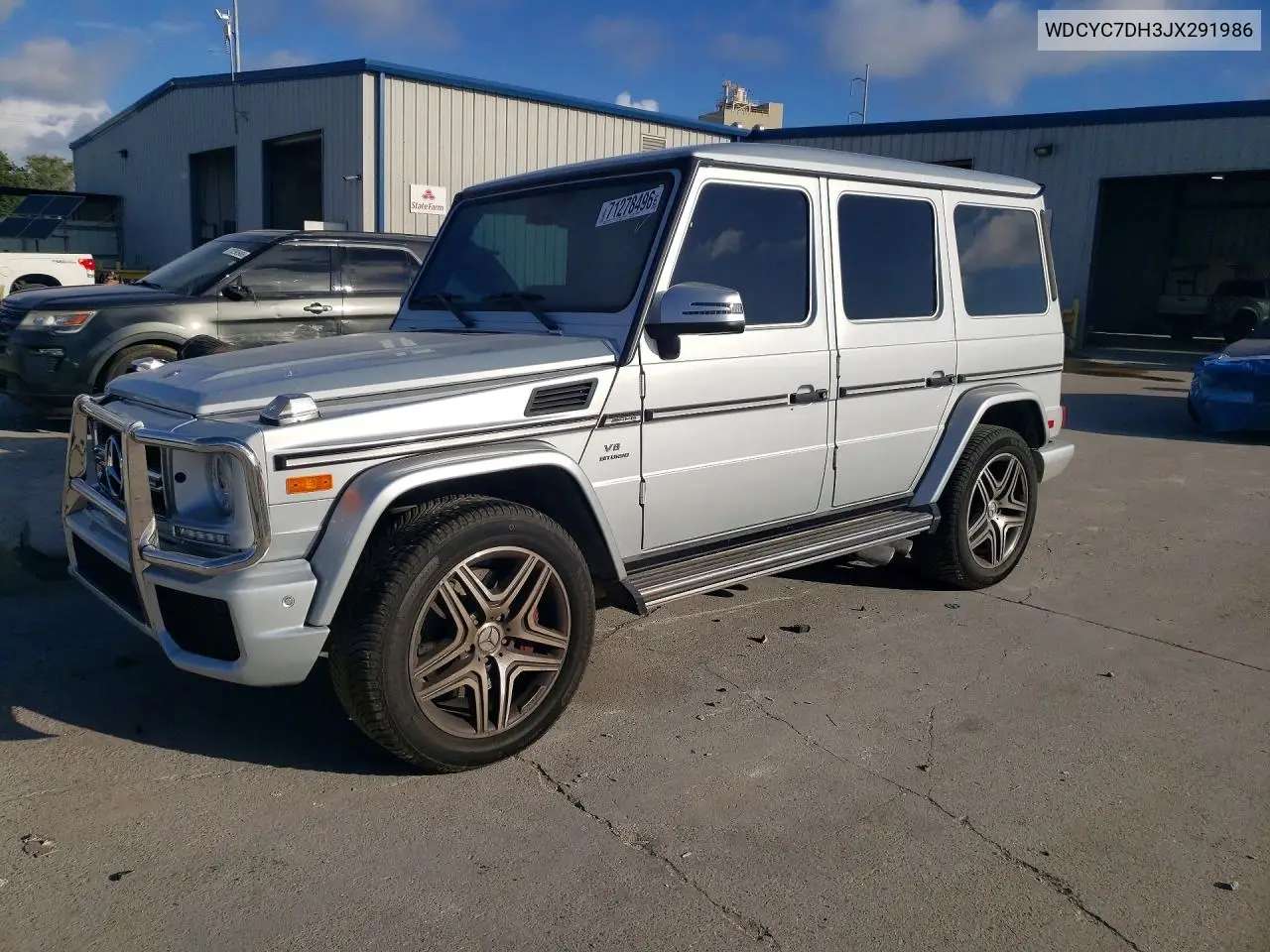 MERCEDES G-KLASSE 2018, VIN WDCYC7DH3JX291986