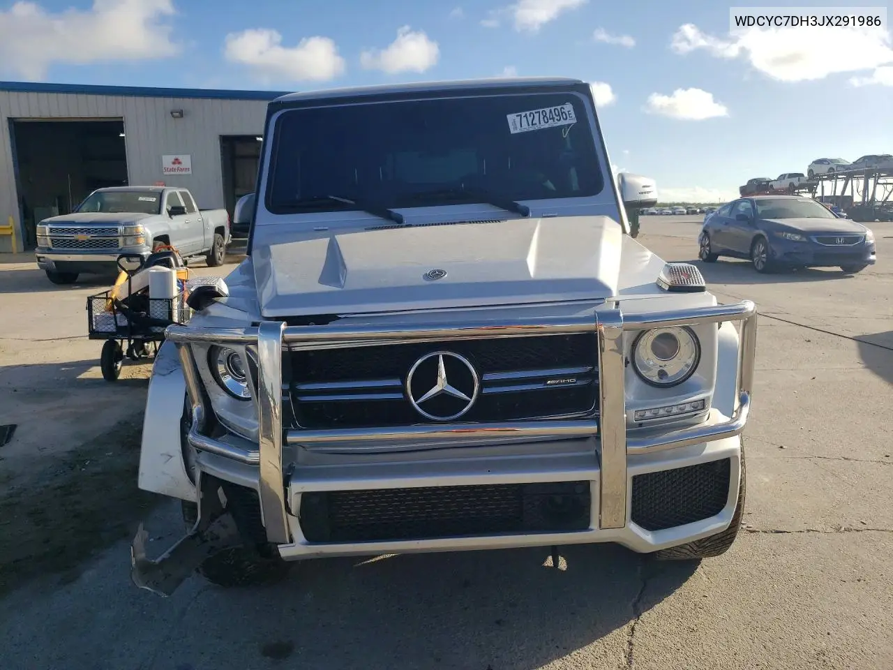 2018 MERCEDES G-KLASSE VIN WDCYC7DH3JX291986 — фото 5