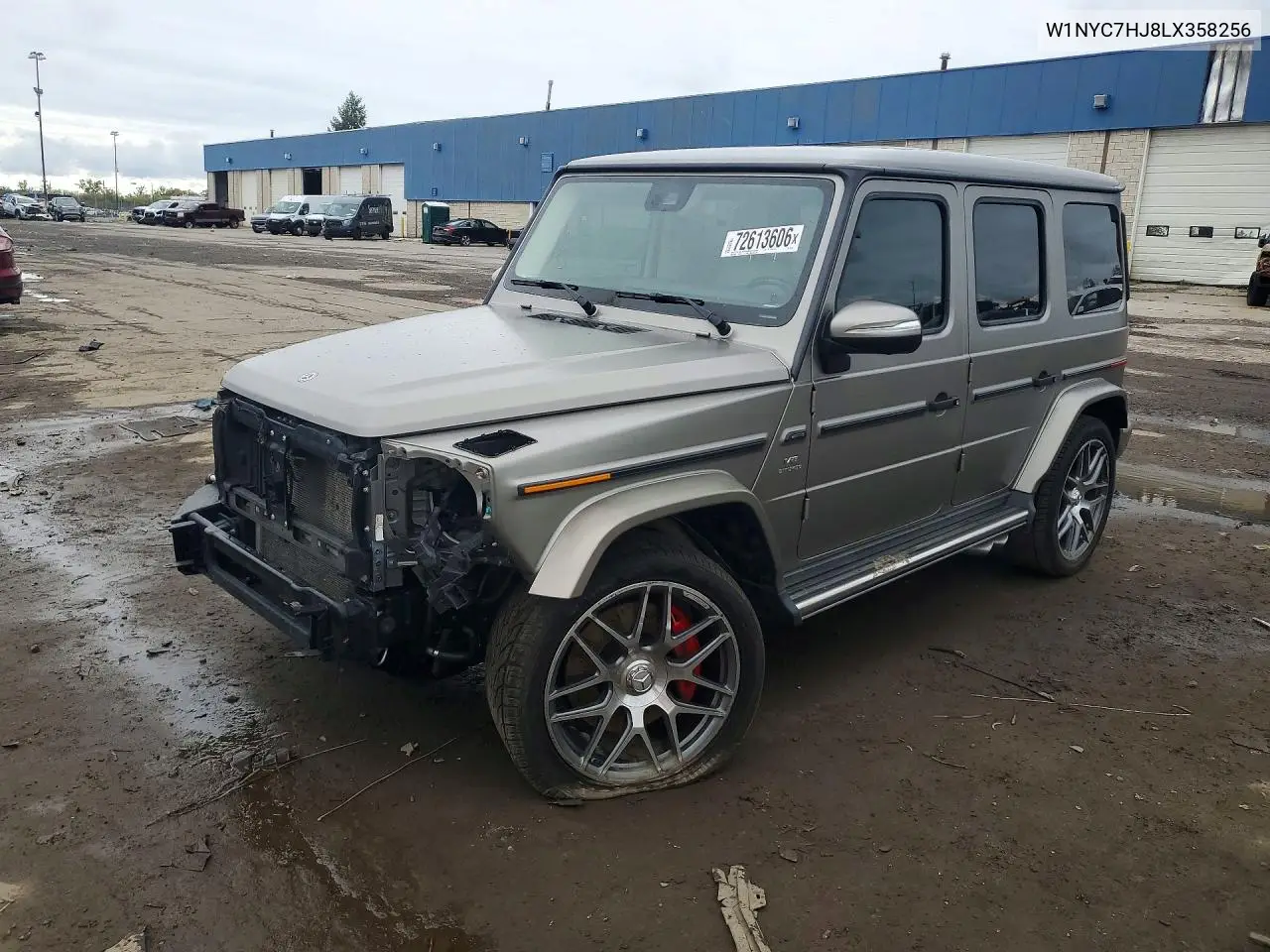 MERCEDES G-KLASSE 2020, VIN W1NYC7HJ8LX358256