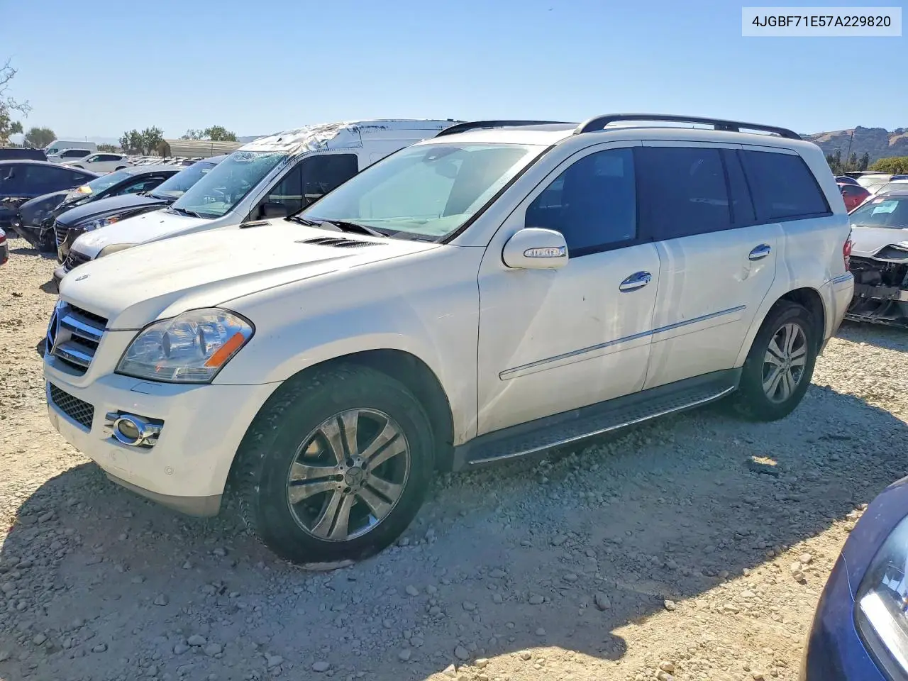 MERCEDES GL-KLASSE 2007, VIN 4JGBF71E57A229820