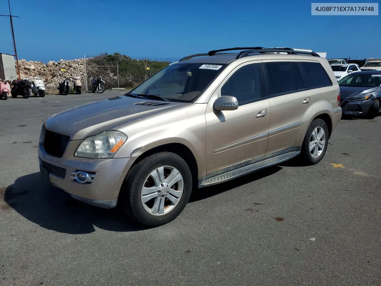 MERCEDES GL-KLASSE 2007, VIN 4JGBF71EX7A174748